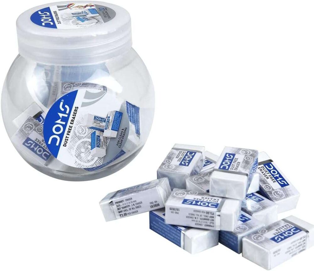 DOMS - Dust Free White Eraser Jar - Image 7