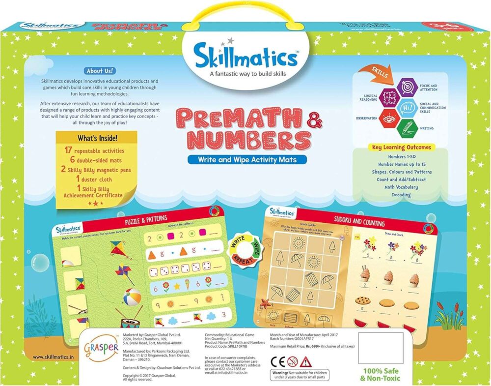 Skillmatics Educational Game - PreMath and Numbers - Image 5
