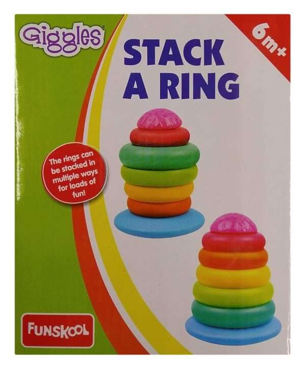 Funskool Giggles - Stack A Ring - Image 2