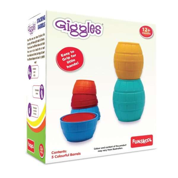 Funskool Giggles - Stacking Barrels - Image 6