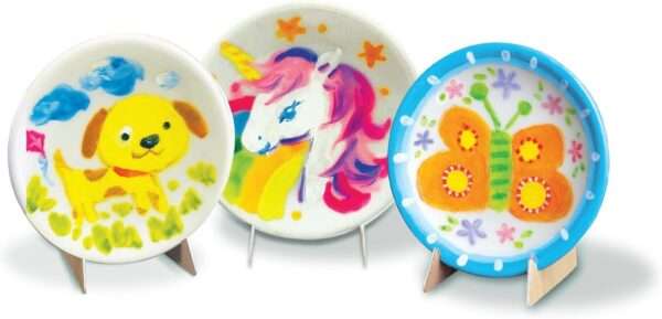 4M Little Craft Kits - Mini Plates Painting Kit - Image 2