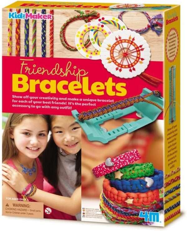 4M KidzMaker - Friendship Bracelets Craft Kit - Image 3