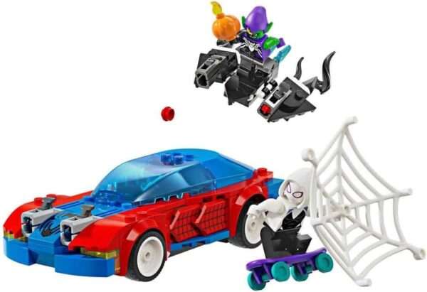 LEGO Marvel Spider-Man Race Car & Venom Green Goblin - Image 4