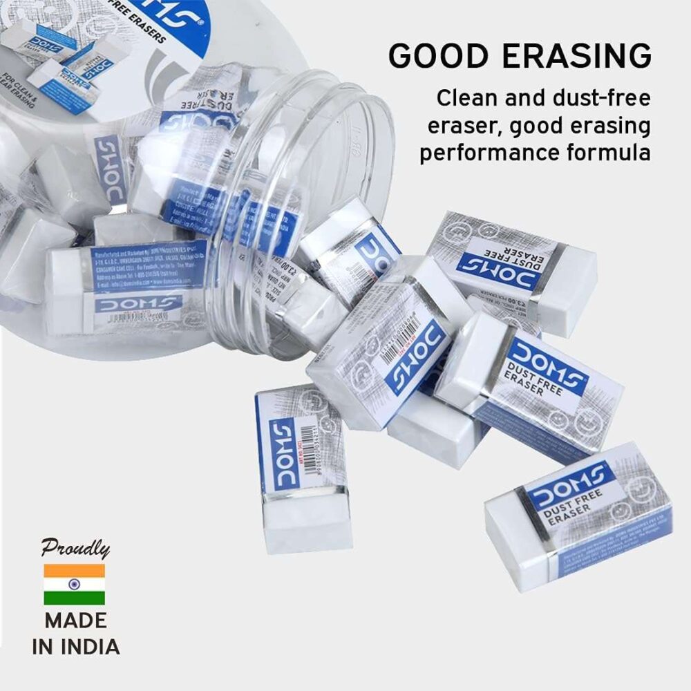 DOMS - Dust Free White Eraser Jar - Image 6