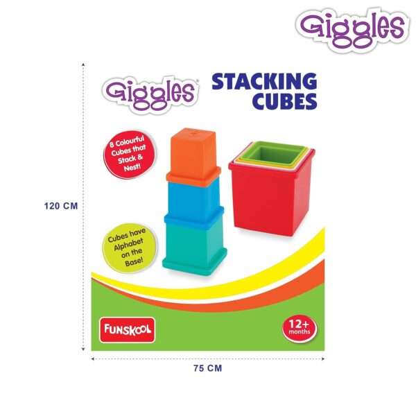 Funskool giggles - Stacking Cubes - Image 3