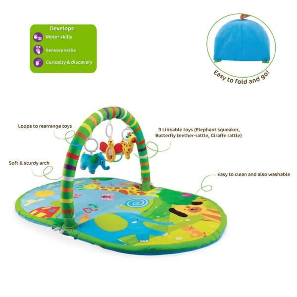 Funskool Giggles - 3 in 1 Deluxe PLAYGYM - Image 4