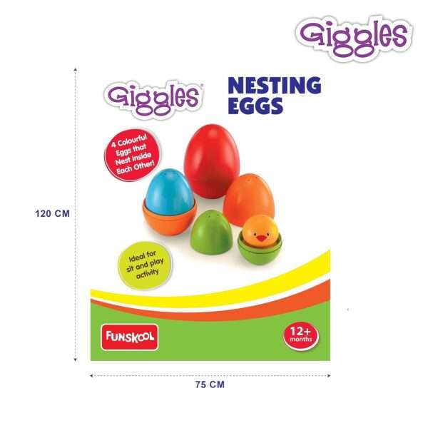 Funskool Giggles - Nesting Eggs - Image 3