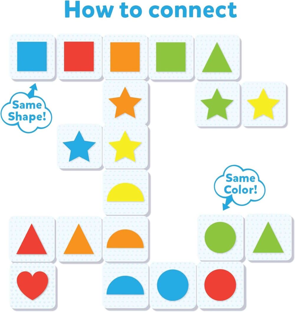 Skillmatics - Educational Game - Connectors Shapes & Colors - Image 2