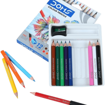 DOMS - Half Size Color Pencils 12 Shades