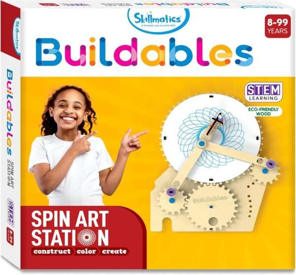 Skillmatics Buildables - Spin Art Station - Image 2