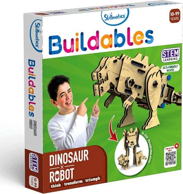 Skillmatics  Buildables - Dinosaur X Robot - Image 2