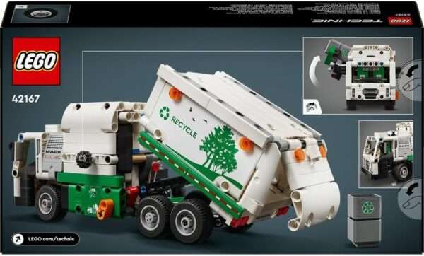 LEGO Technic Mack LR Electric Garbage Truck - Image 6