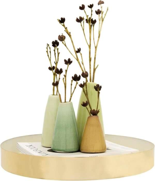 Pistachio Green Terracotta (Set of 4 Sizes) Vases - Image 3