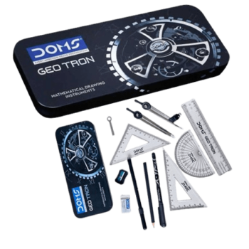 DOMS - Geotron Plus Mathematical Drawing Instruments Box