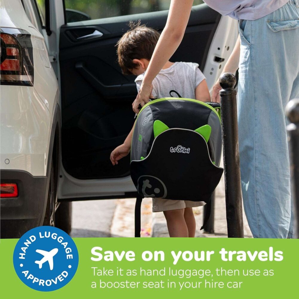 Trunki - Boostapak Booster Seat - Green - Image 3