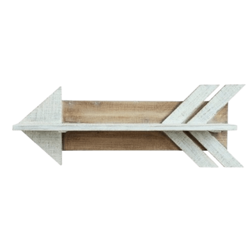 Arrow Shaped Wall Shelf