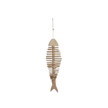 Driftwood Fish Bone Wall Décor