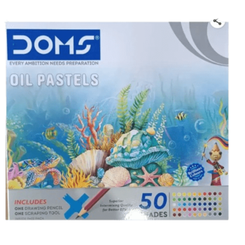 DOMS - Oil Pastels 50 Shades - BOX
