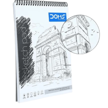 DOMS - A5 Wiro Sketch Pad