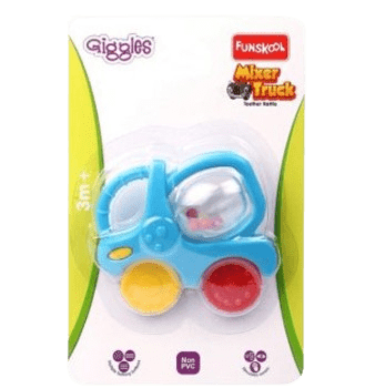 Funskool Giggles - Mixer Truck Teether Rattle