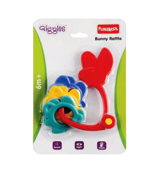 Funskool Giggles - Bunny Rattle