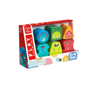 Hape - Building Blocks Monster Buddies