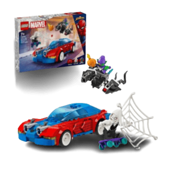 LEGO Marvel Spider-Man Race Car & Venom Green Goblin
