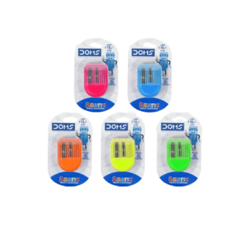 DOMS - 2Matic Pencil Sharpener Blister
