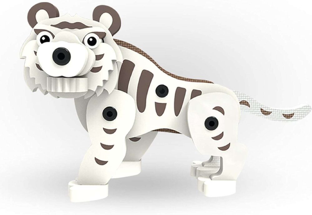 Sunta - Animal DIY Playfoam - White Tiger - Image 7