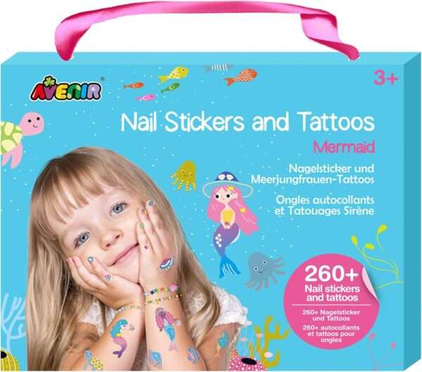 Avenir - Nail Stickers and Tattoos - Mermaid - Image 4