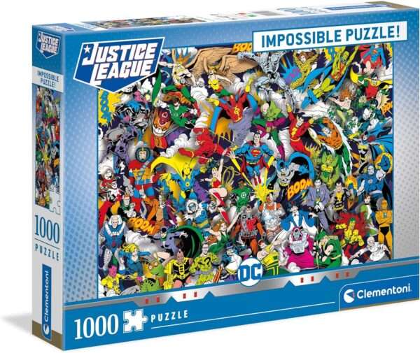 Clementoni - Impossible Puzzle - Justice League 1000 pcs - Image 5