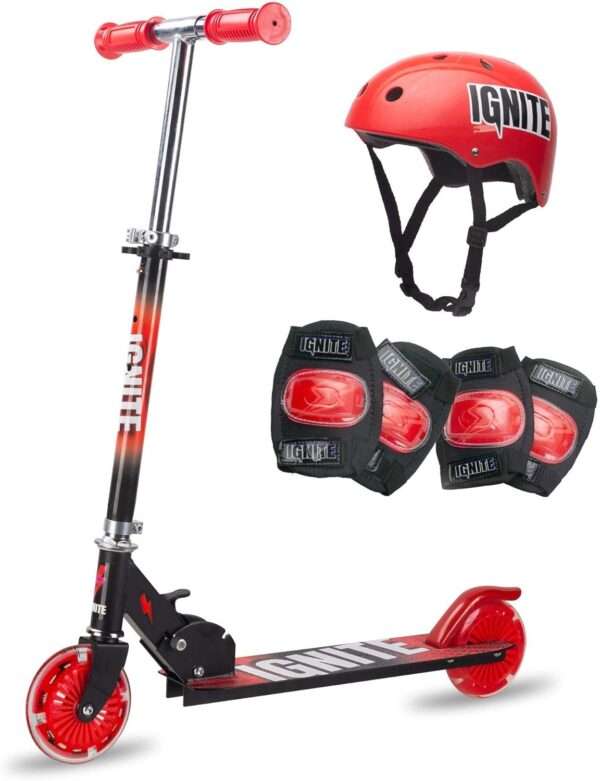 Ignite Flow - 2 Wheel Scooter Combo Pack - Red - Image 10