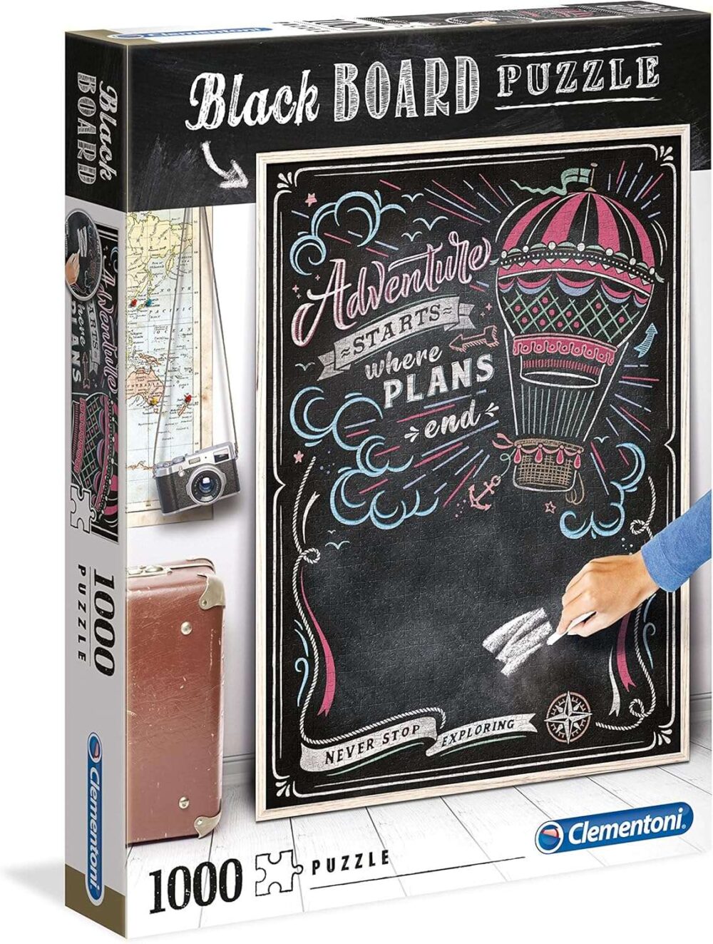 Clementoni - Black Board Puzzle - 1000 PCS - Image 4