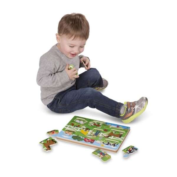 Melissa & Doug - Sound Puzzle -  OLD MACDONALDS FARM - Image 2