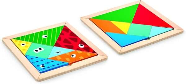 Hape - Tangram Puzzle - Image 2