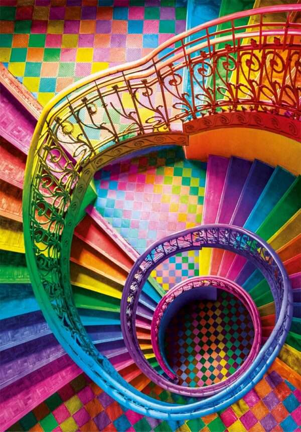 Clementoni - Colorboom Collection - Stairs - 500 Pieces - Image 7