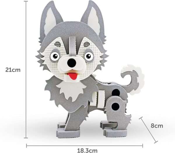 Sunta - Animal DIY Playfoam - Husky - Image 7