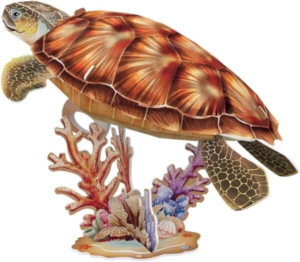 CubicFun – National Geographic 3D Puzzle – Sea Turtle - Image 5