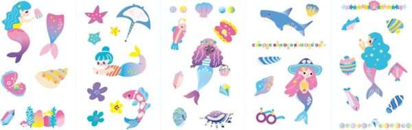 Avenir - Nail Stickers and Tattoos - Mermaid - Image 3