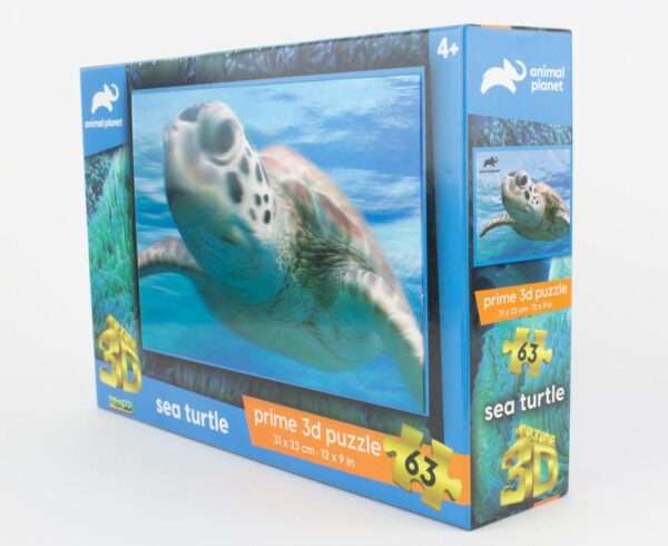 Animal Planet - Prime 3D Sea Turtle Puzzle - Image 3