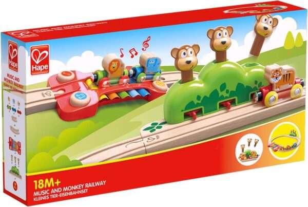 Hape - Music and Monkey Railway Train - Image 2