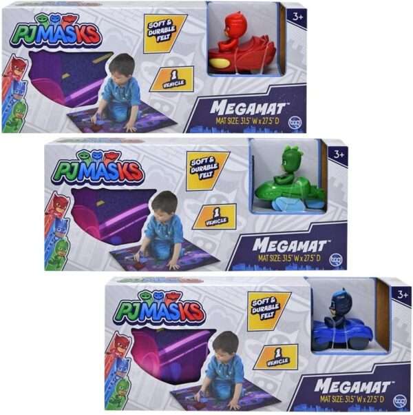 PJ MASK - Mega Mat with Vehicle Set - Image 3