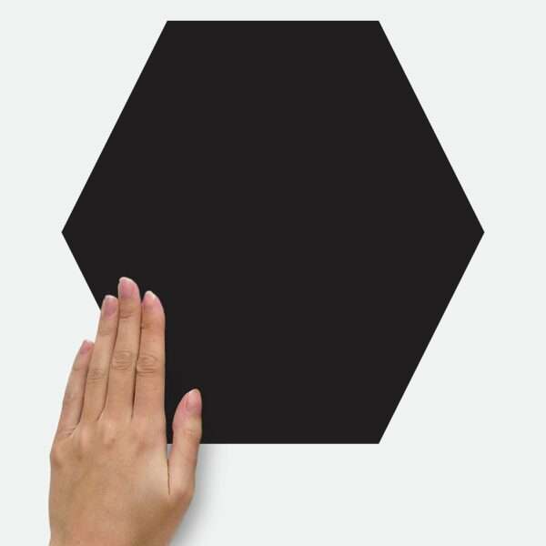 RoomMates - Chalk/Blackboard Hexagon - Peel and Stick Wall Decals - Image 3