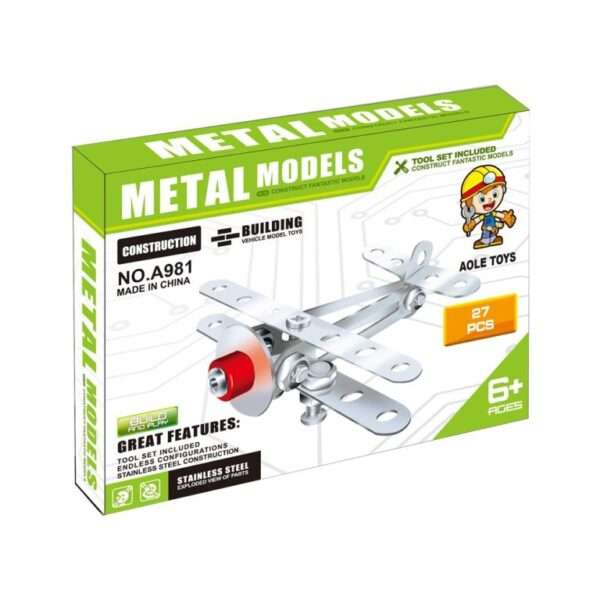 Metal Models - Construction Kit - 27 PCS - Image 2