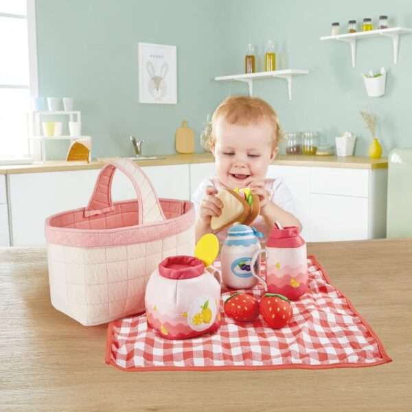 Hape - Toddler Picnic Basket - Image 4