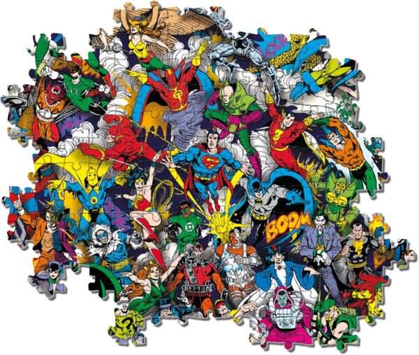 Clementoni - Impossible Puzzle - Justice League 1000 pcs - Image 2