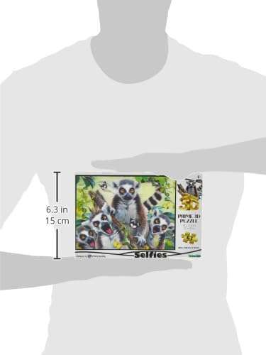 Prime 3D Puzzle - Ring Tailed Lemur - Image 3