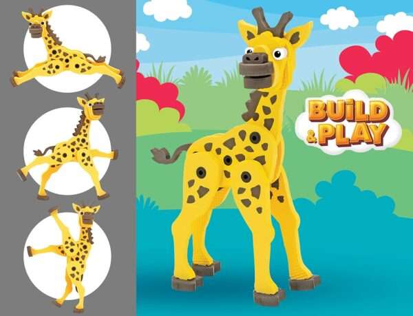 Sunta - Animal DIY Playfoam - Giraffe - Image 4