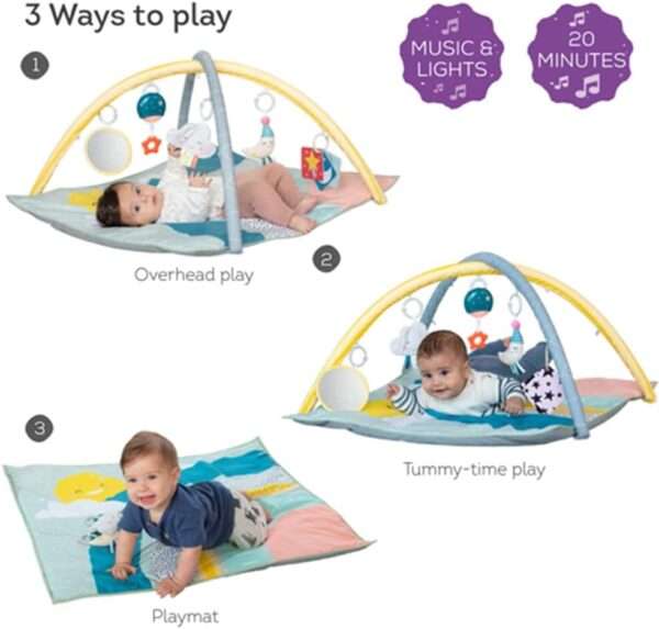 Taf Toys - Music & Light Padded - Magical Mini Moon Gym - Image 4