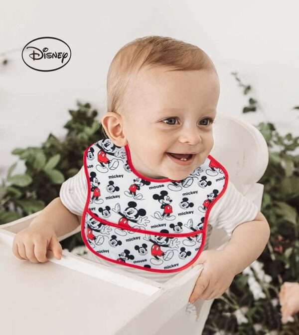 Disney Mickey Mouse Bib - 1PK - Image 2